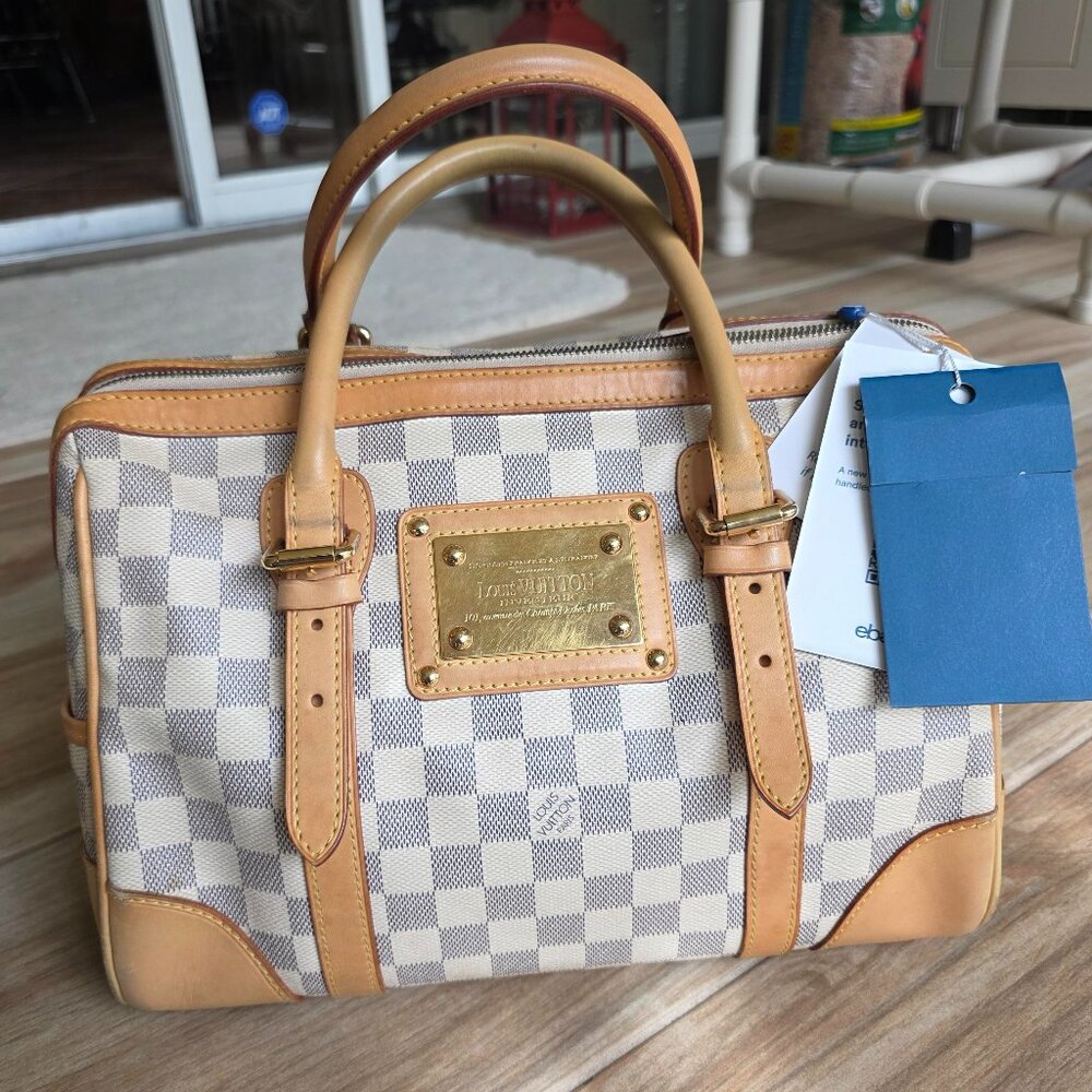 Louis Vuitton Berkeley Azur Handbag & Box